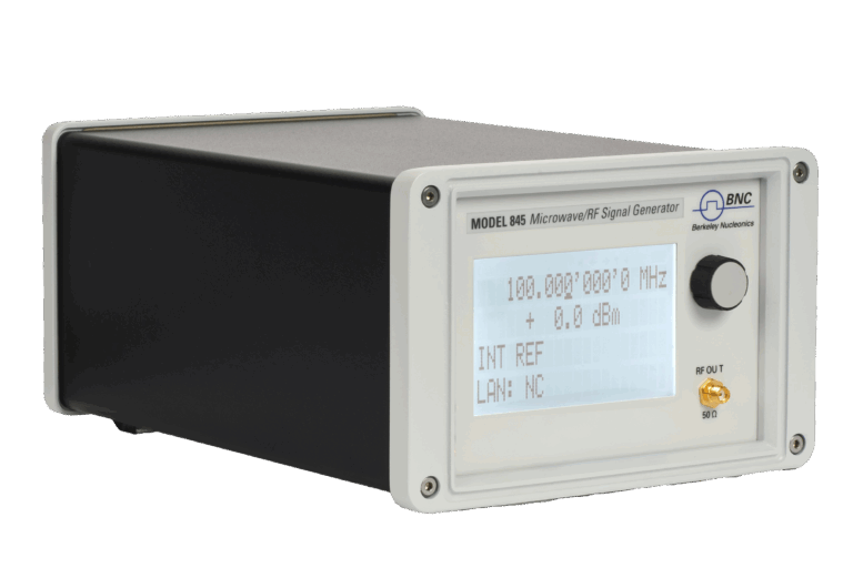 Figure 3. Photo: the Model 845 Signal Generator, one of the BNC generators whose ALC the note describes.