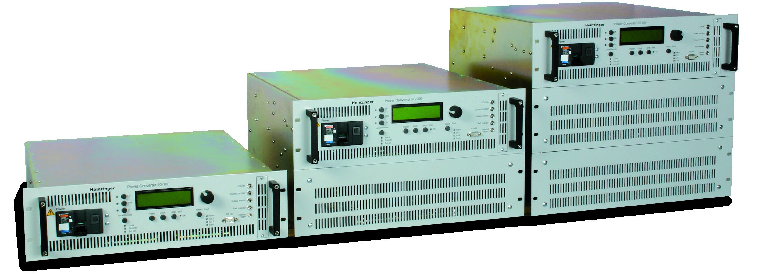 Berkeley Nucleonics PCU-Series high-precision magnet power supplies, rack-mount family