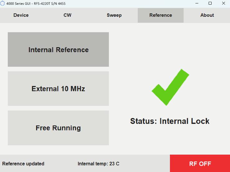 RFS-4220T Reference Page