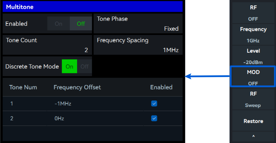 SignalCore Studio screen
