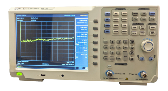 9 kHz to 3.6 GHz Spectrum Analyzer | Berkeley Nucleonics