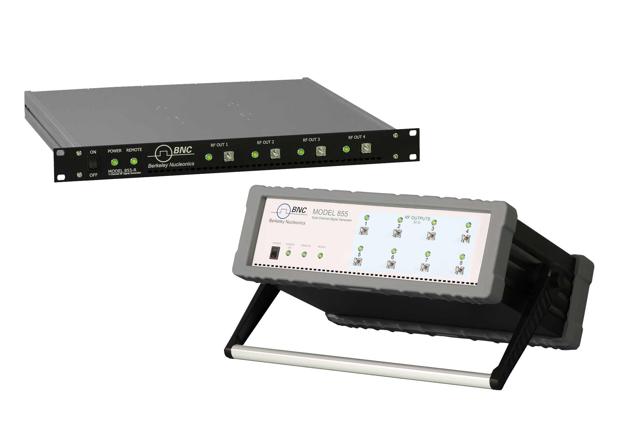 Rackmount and Benchtop options for the 855B