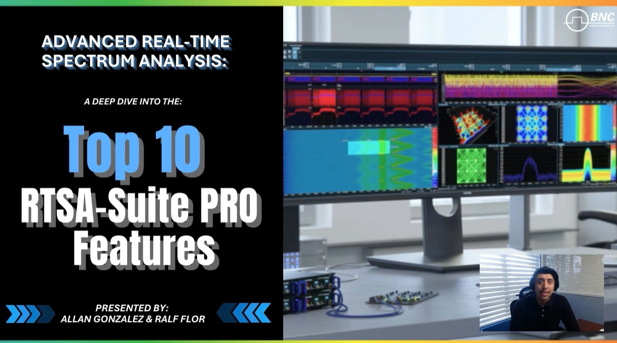 Webinar: Top 10 RTSA-Suite PRO Features