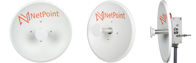 High-Performance Parabolic Antennas by NetPoint Antennas